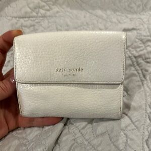 Kate Spade White Leather Wallet
